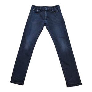 AMERICAN EAGLE SZ 30 X 32 NE(X)T Level Flex Distressed 5-Pocket Jeans in Black